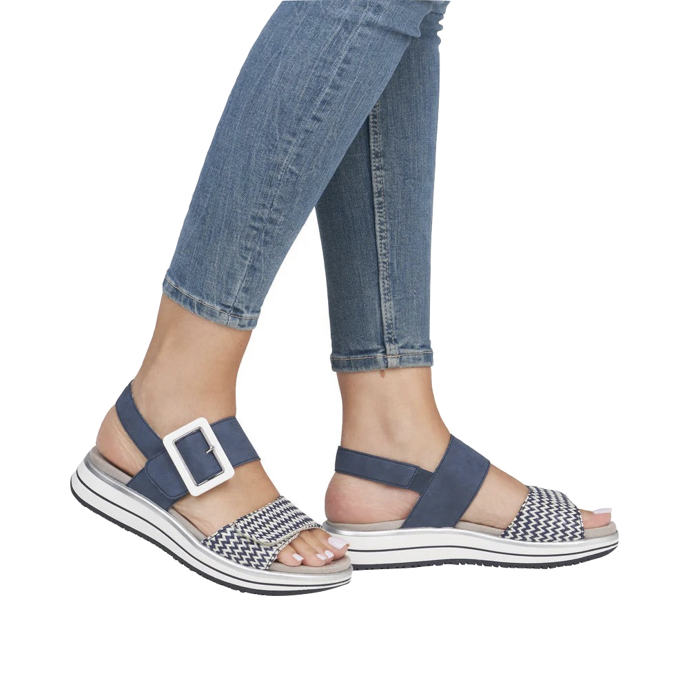 Model view of Remonte Jocelyn 53 Sandal for women.
