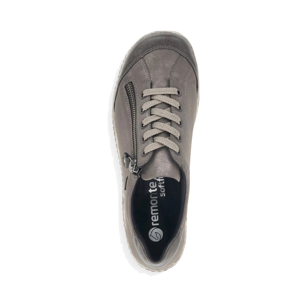 Top-down view of Remonte Liv 02 Waterproof Side Zip for women.