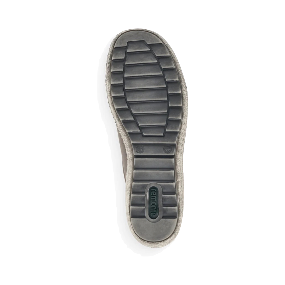 Bottom view of Remonte Liv 02 Waterproof Side Zip for women.