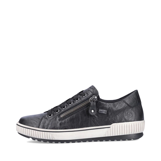 Side (left) view of Remonte Maditta 00 Waterproof Sneaker for women.