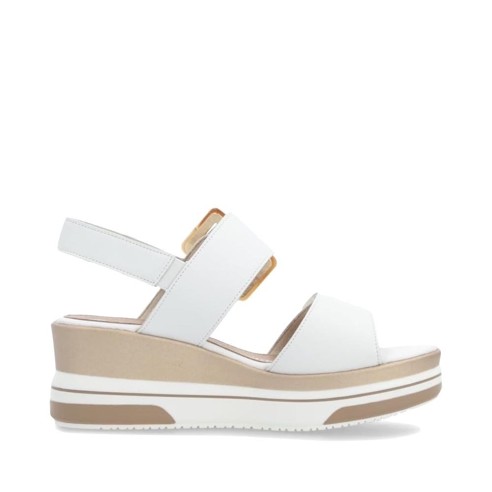 Side (right) view of Remonte Sabine 50 Wedge Sandal for women.