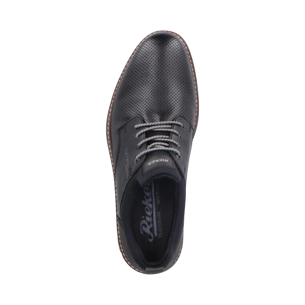 Top-down view of Rieker Dustin 50 Perfed Shoe for men.