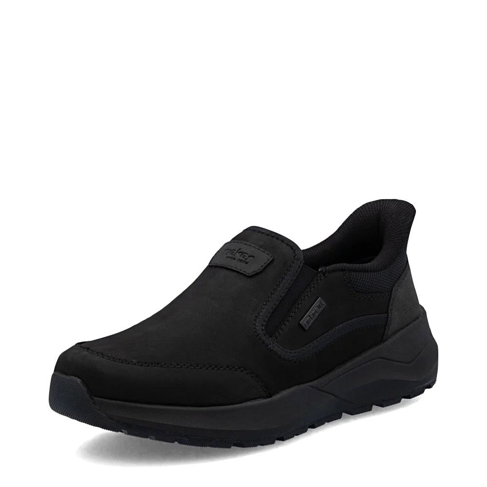 Mudguard and Toe view of Rieker Thorben 52 Slip On for men.