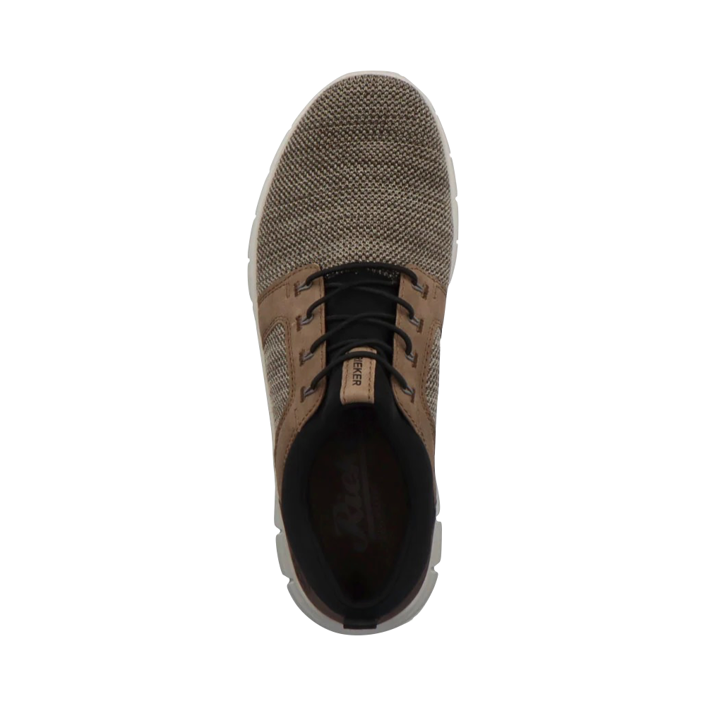 Top-down view of Rieker Timo 96 Bungee Lace Slip On for men.