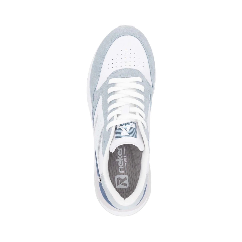 Top-down view of Rieker Akilah 00 Sneaker for women.