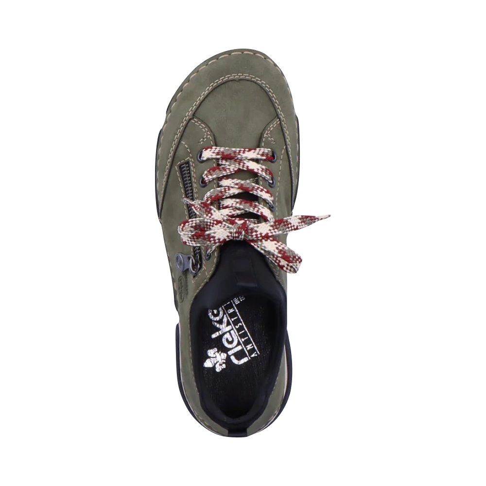 Top-down view of Rieker Angela 73 Lace Slip On for women.