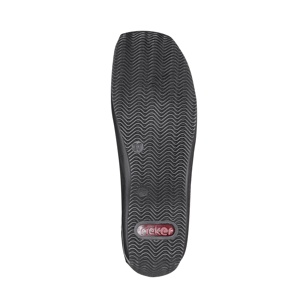 Bottom view of Rieker Celia 51 Slip On for women.