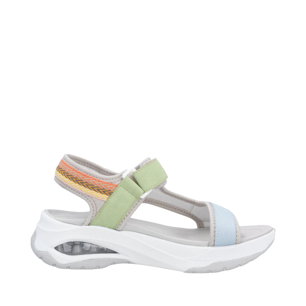 Rieker Women's Dilara 51 Sandal in Pearl Multi