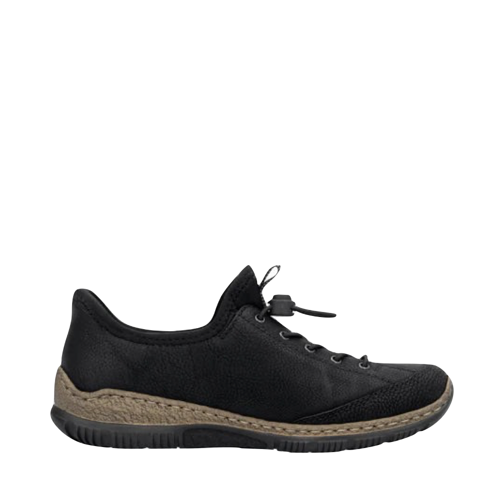 Side (right) view of Rieker Nikita 67 Slip On Sneaker for women.