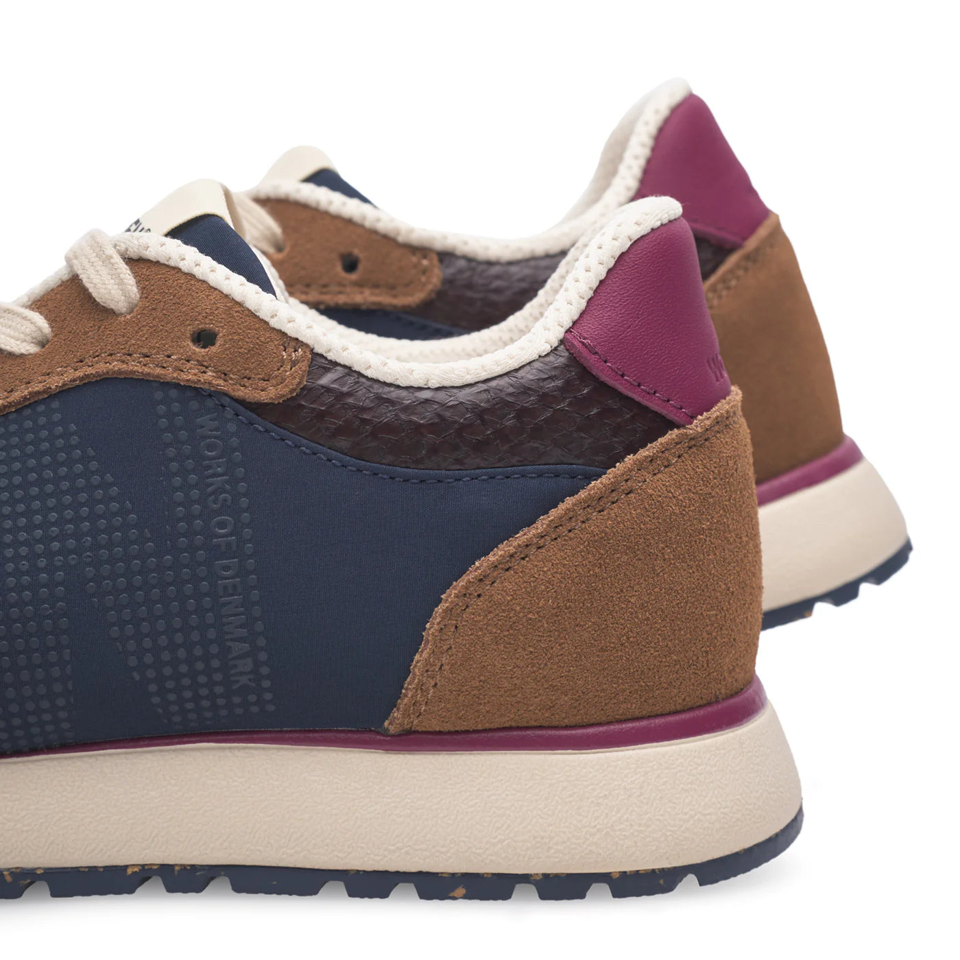 Woden Women's Ronja Sneaker in Caramel Multi