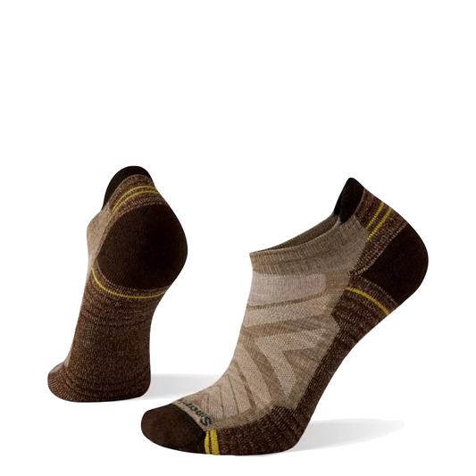 Side and bottom view of Smartwool Hike Low Ankle Sock for men.