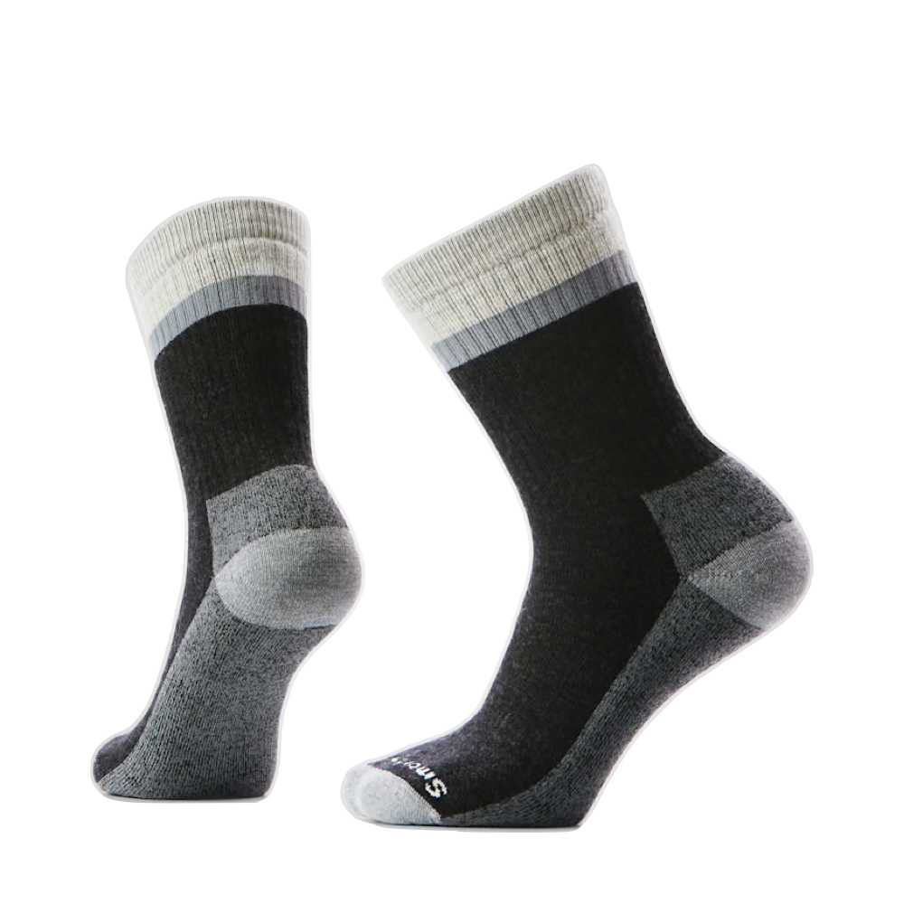 Side (left) view of Smartwool Everyday Cozy Best Friend Crew Socks for women.