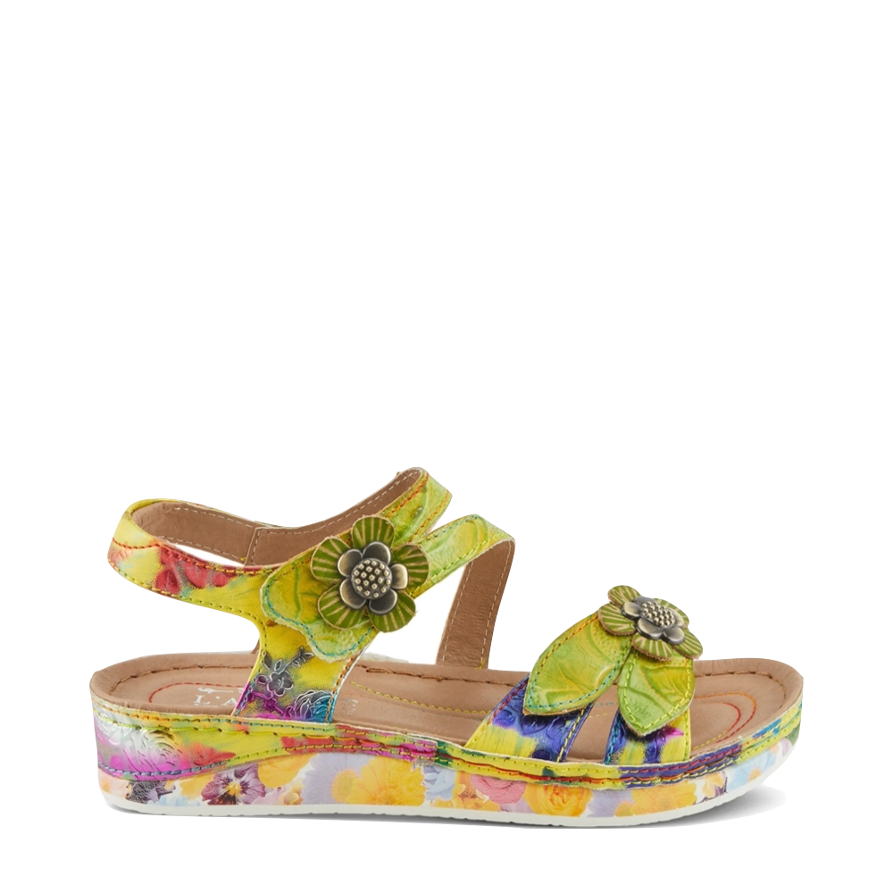 Side (right) view of Spring Step Calista Sandal for women.