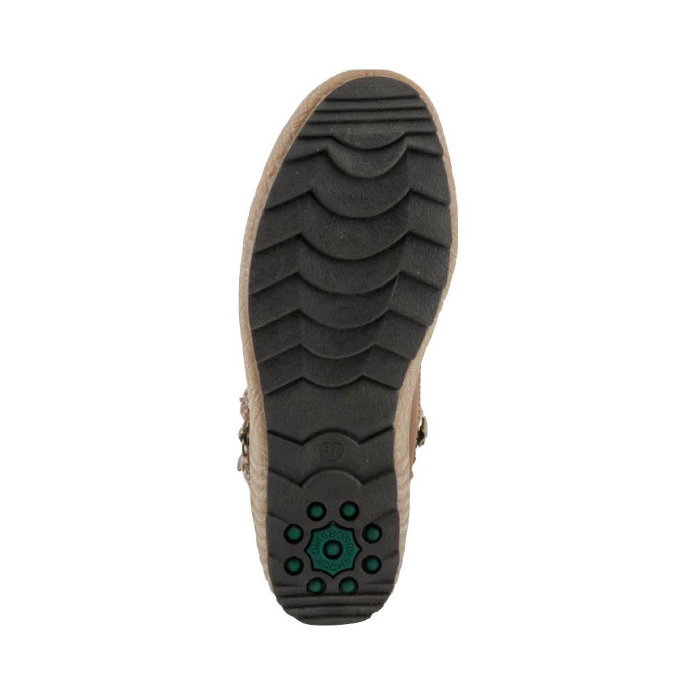 Bottom view of Spring Step Cleora Side Zip Waterproof Boot for women.