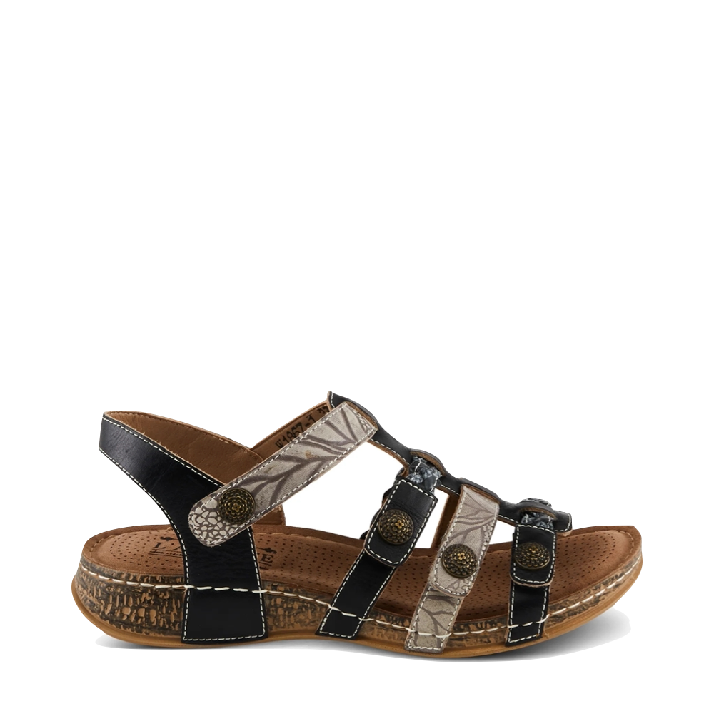 Side (right) view of Spring Step Delila Sandal for women.
