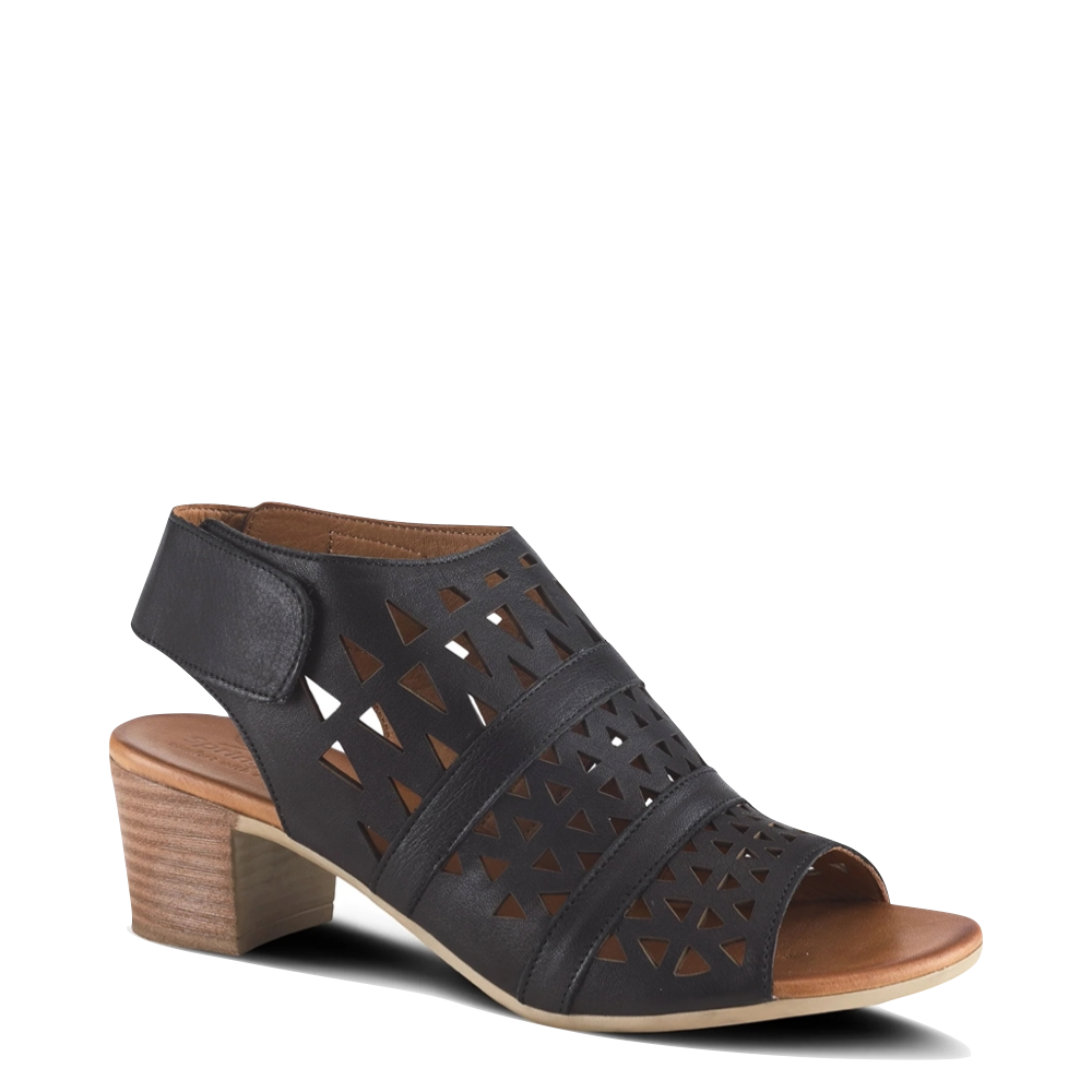 Toe view of Spring Step Dorotha Heeled Sandal for women.