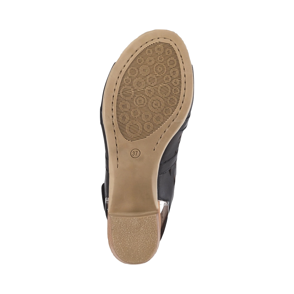 Bottom view of Spring Step Dorotha Heeled Sandal for women.