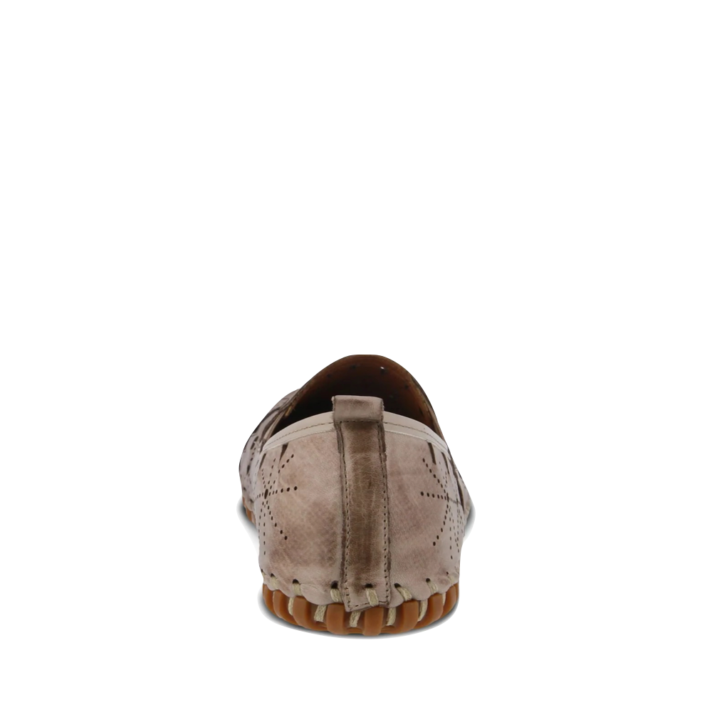 Back view of Spring Step Fusaro Perfed Loafer for women.