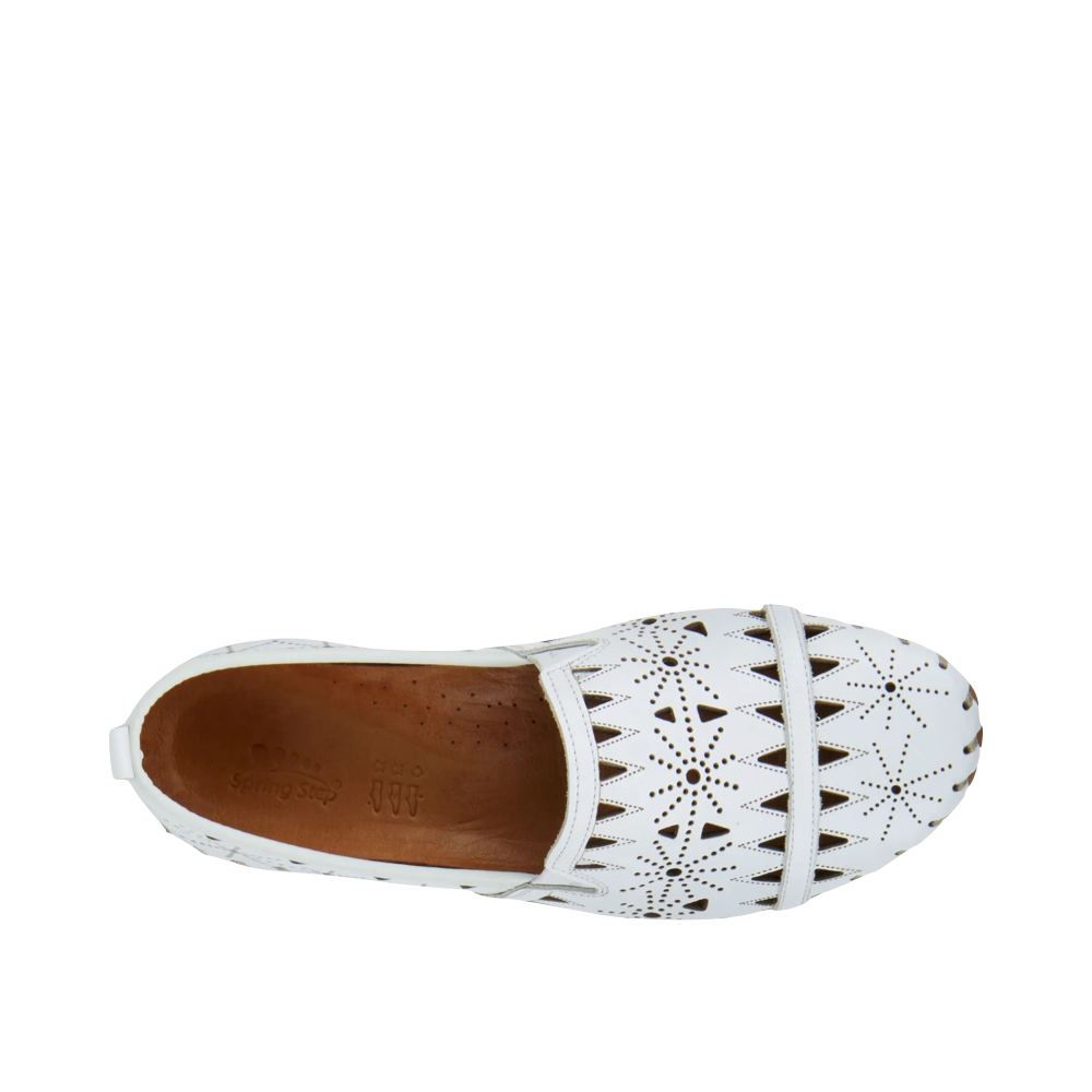 Top-down view of Spring Step Fusaro Perfed Loafer for women.