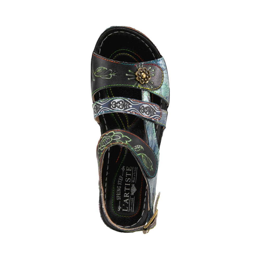 Top-down view of Spring Step Sumacah Sandal for women.