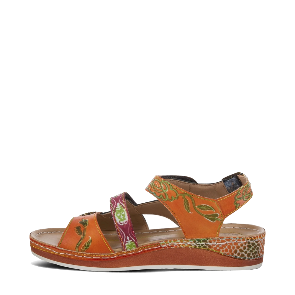 Side (left) view of Spring Step Sumacah Sandal for women.