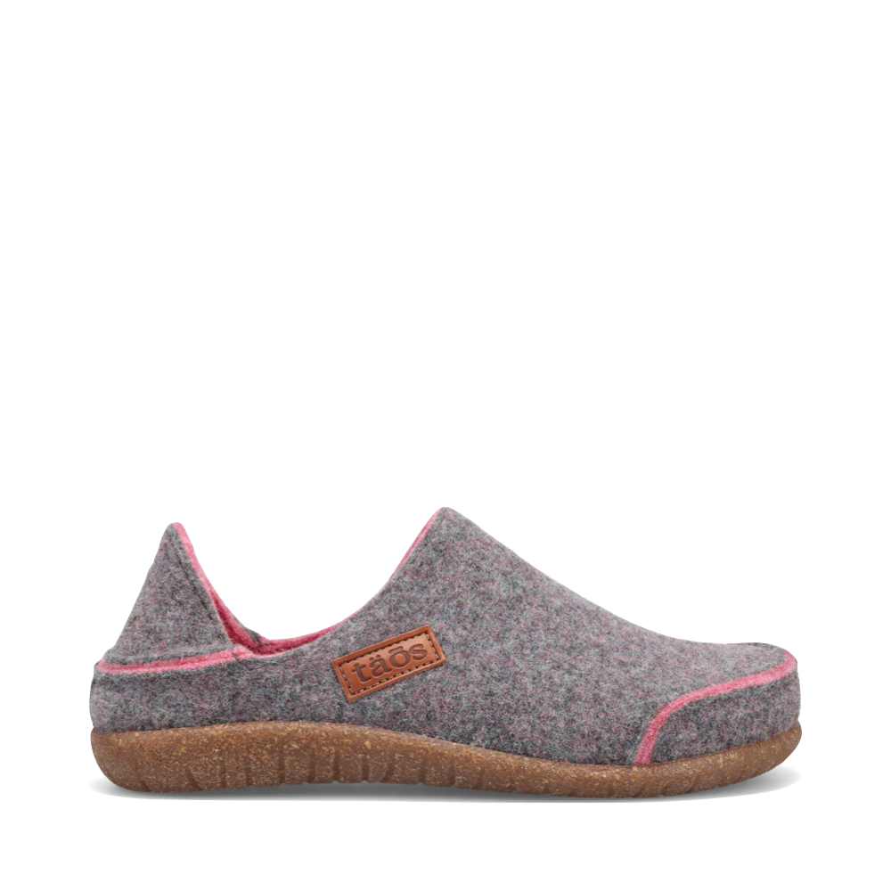 Side (right) view of Taos Convertawool Slip On for women.