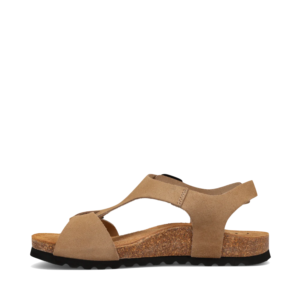 Side (left) view of Taos MVP Sandal for women.
