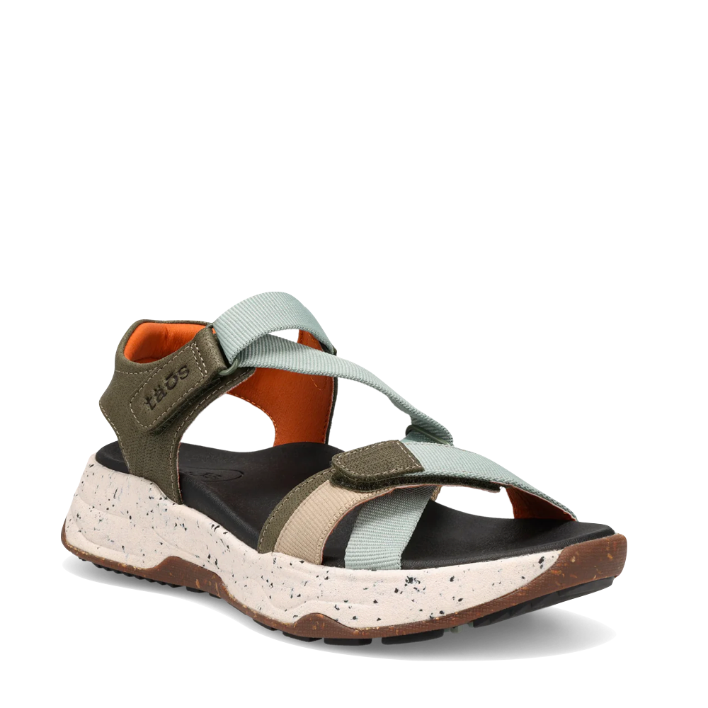 Toe view of Taos Super Z Sandal for women.
