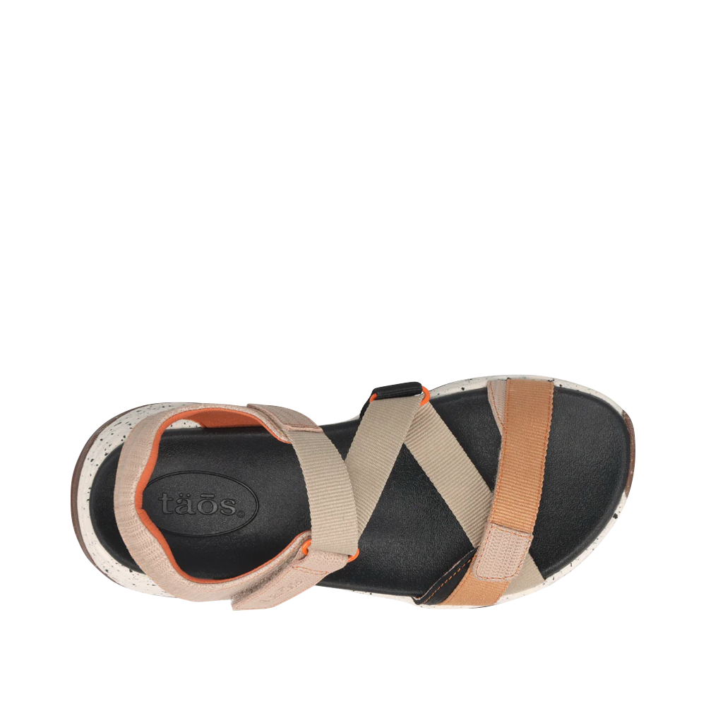 Top-down view of Taos Super Z Sandal for women.