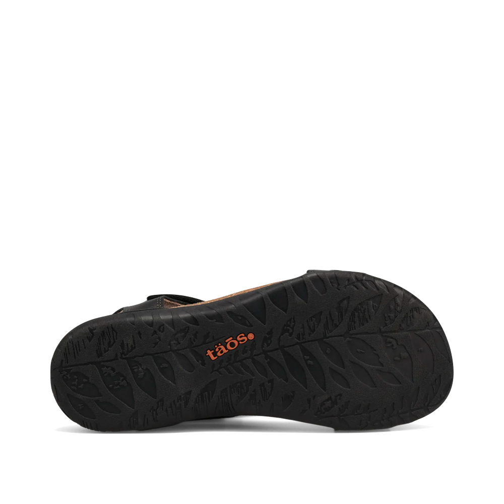 Bottom view of Taos Wonderful Woven Leather Sandal for women.