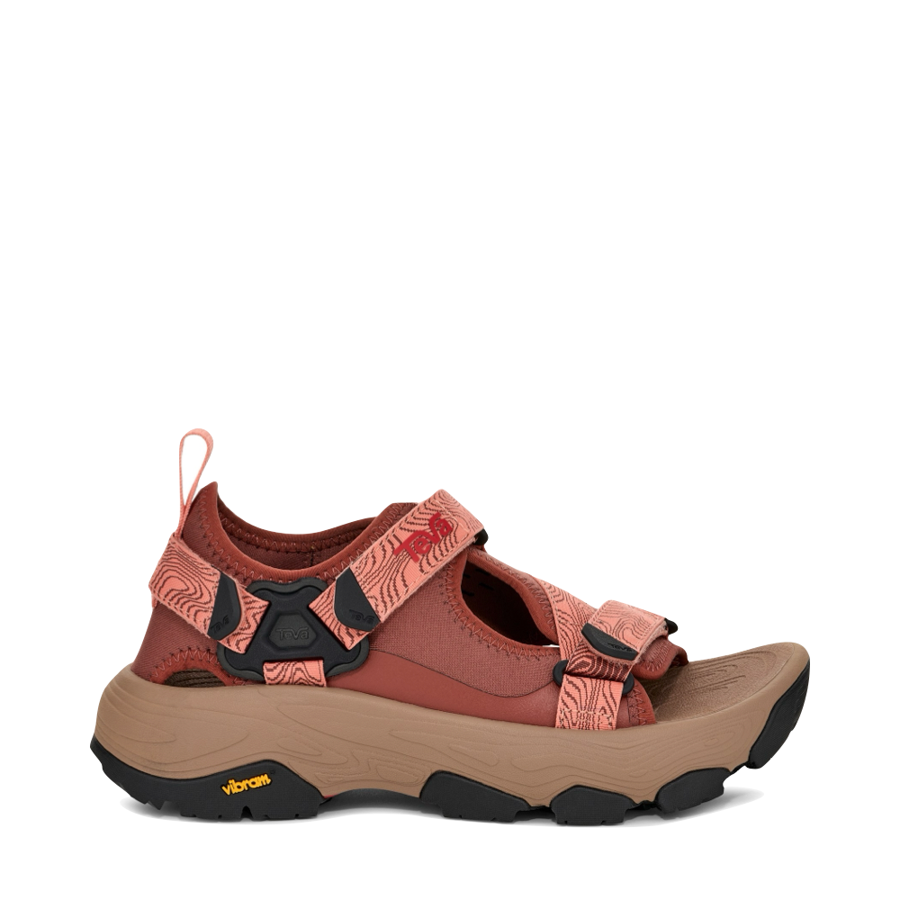 Side (right) view of Teva Grandview Max Hiking Sandal for women.
