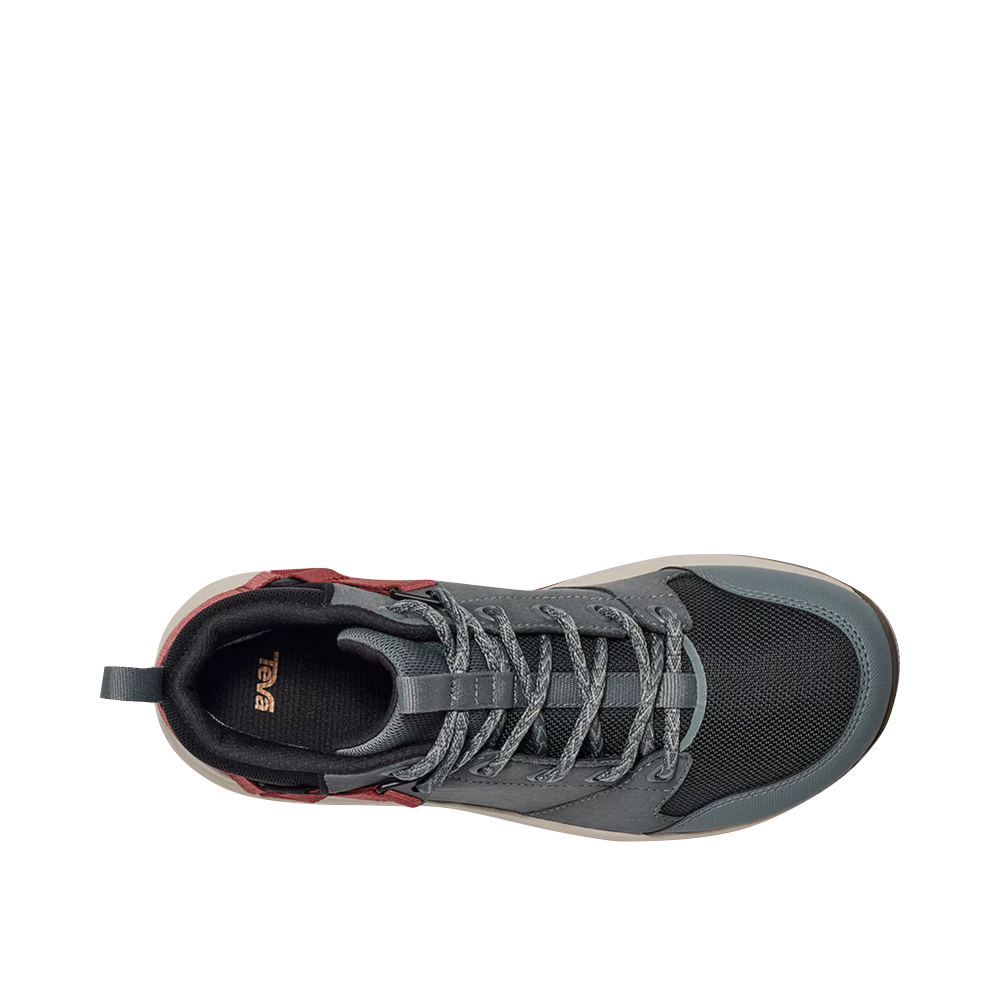 Top-down view of Teva Grandview Mid GTX Waterproof Hiker for women.