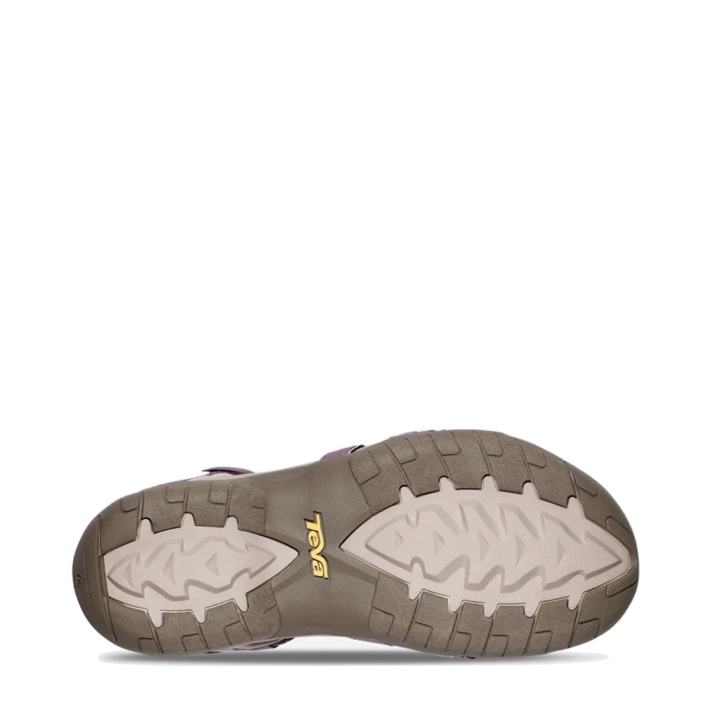 Bottom view of Teva Tirra Web Waterproof Sandal for women.