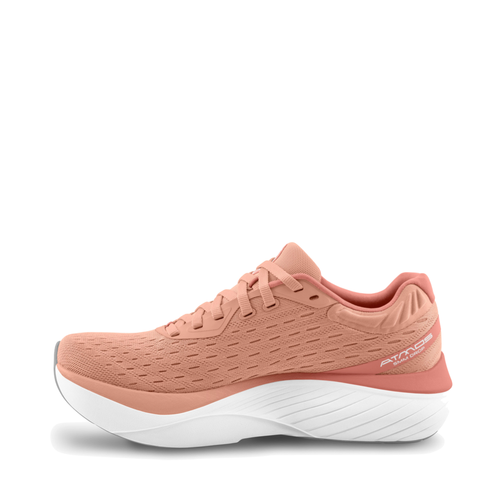 Side (left) view of Topo Atmos Sneaker for women.