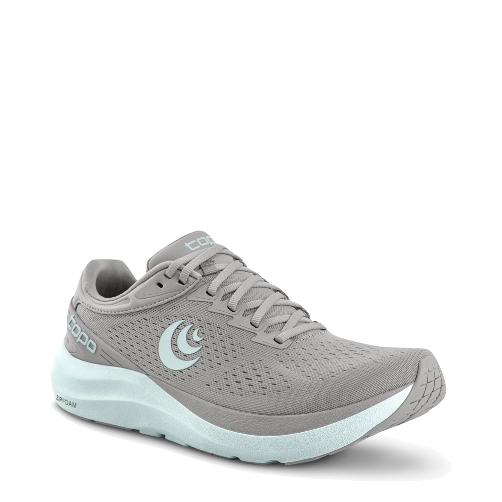 Topo Women's Phantom 3 Running Sneaker in Grey/Stone