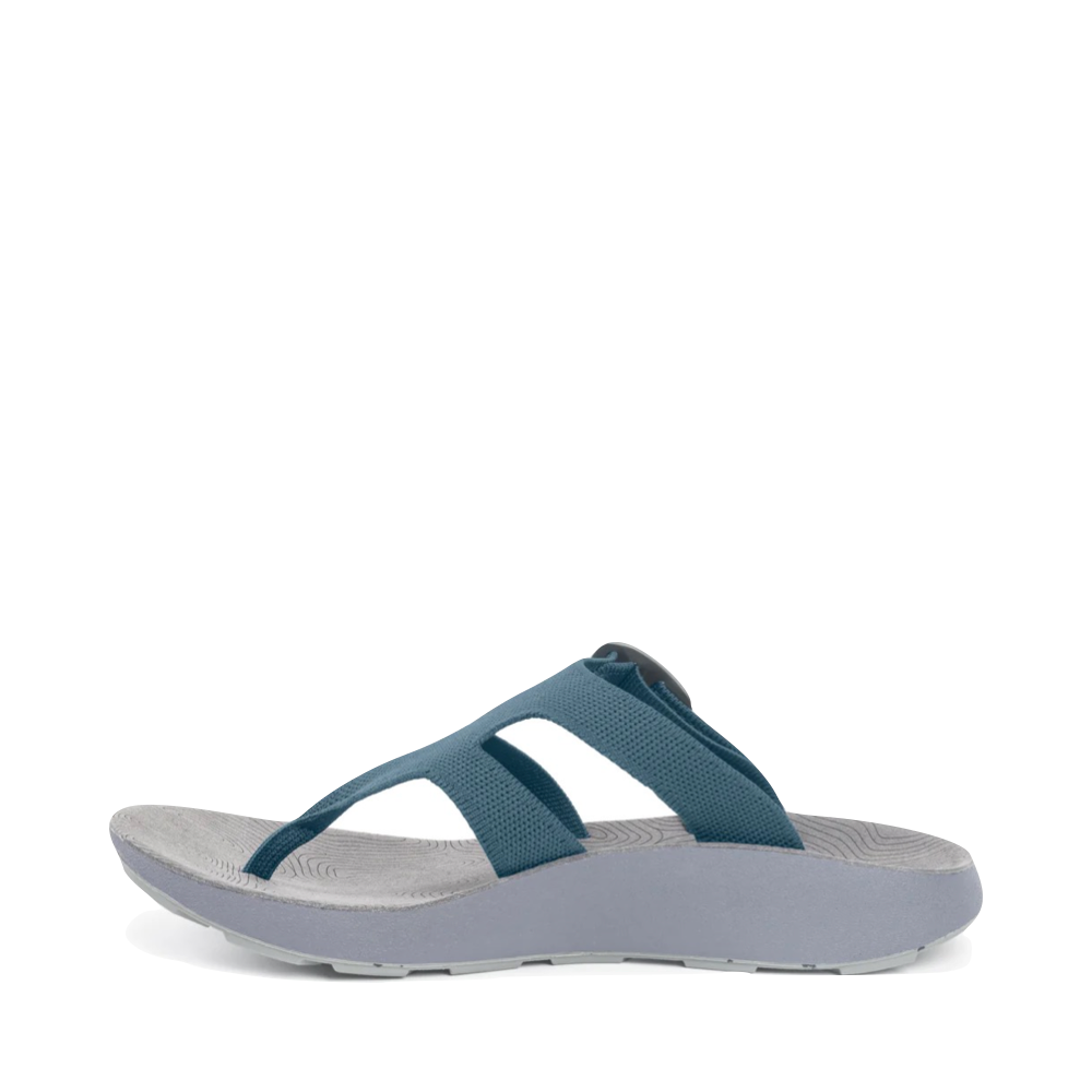 Tread Labs Men's Covelo Slip On Recovery Sandal in Deep Blue