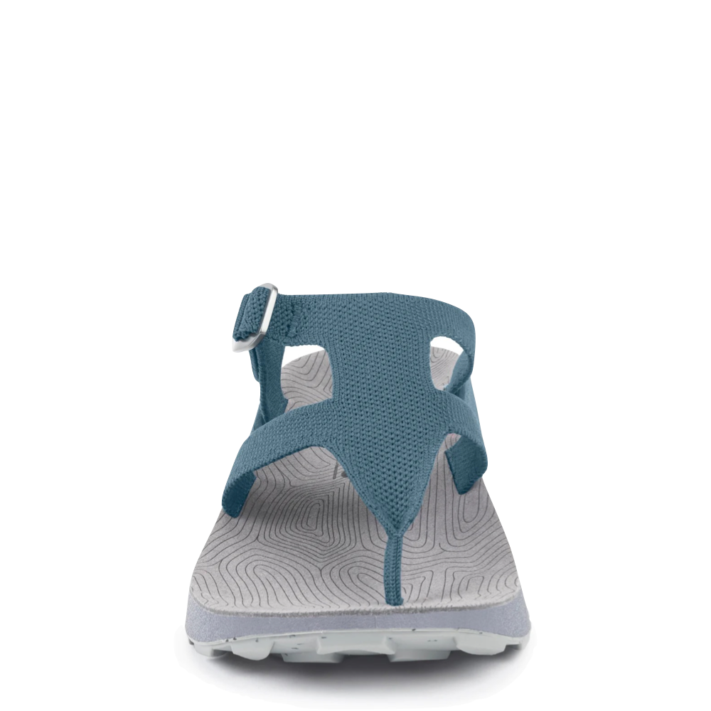 Front view of Tread Labs Covelo Slip On Recovery Sandal for men.