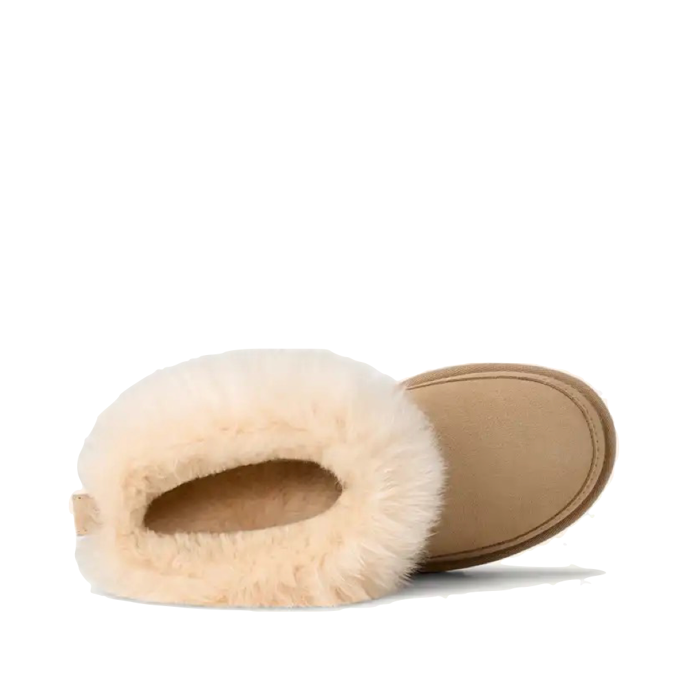 Top-down view of Ugg Classic Ultra Mini Chalet Boot for women.