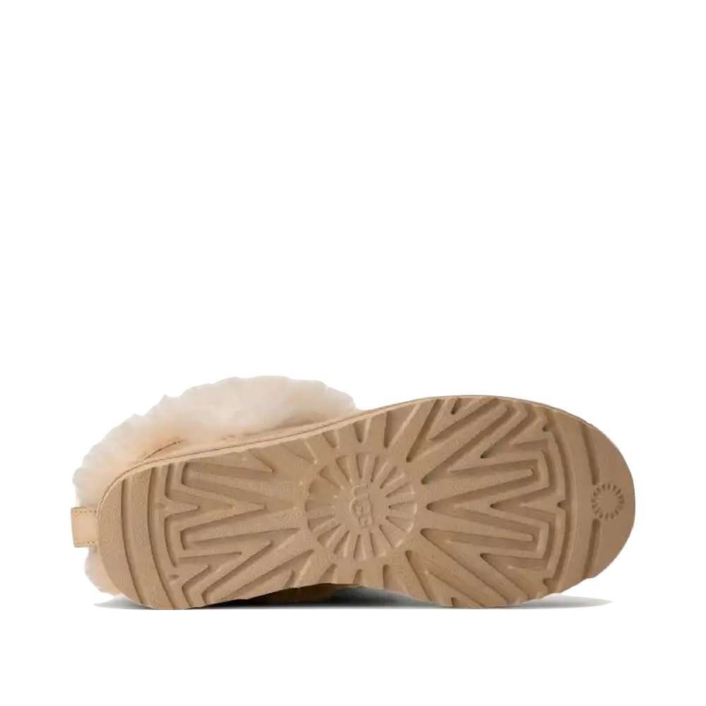 Bottom view of Ugg Classic Ultra Mini Chalet Boot for women.
