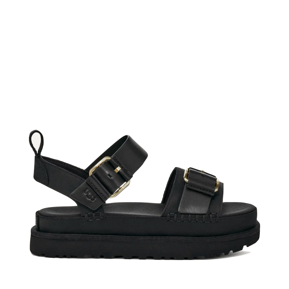 UGG Women's Goldenstar Villa Sandal in Black – V&A Bootery INC