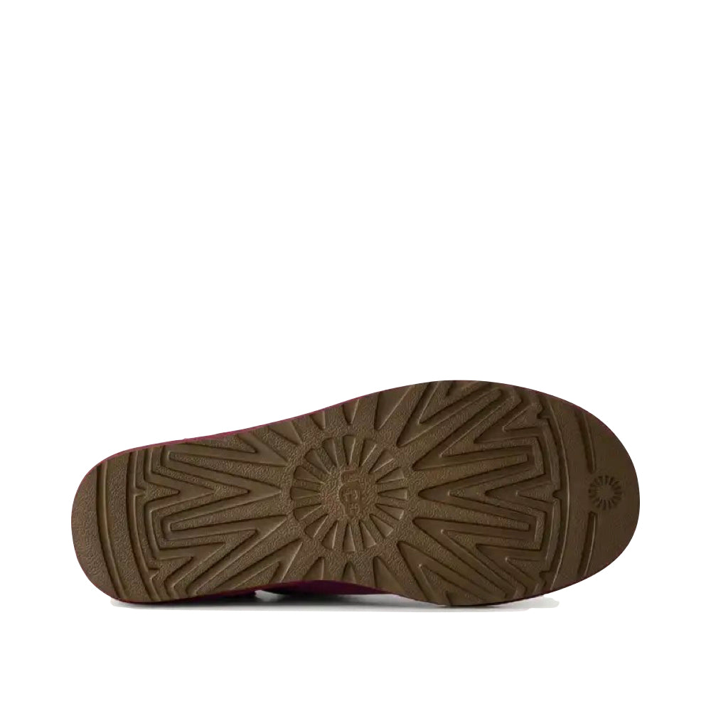 Bottom view of Ugg Ultra Mini Bailey Bow Boot for women.