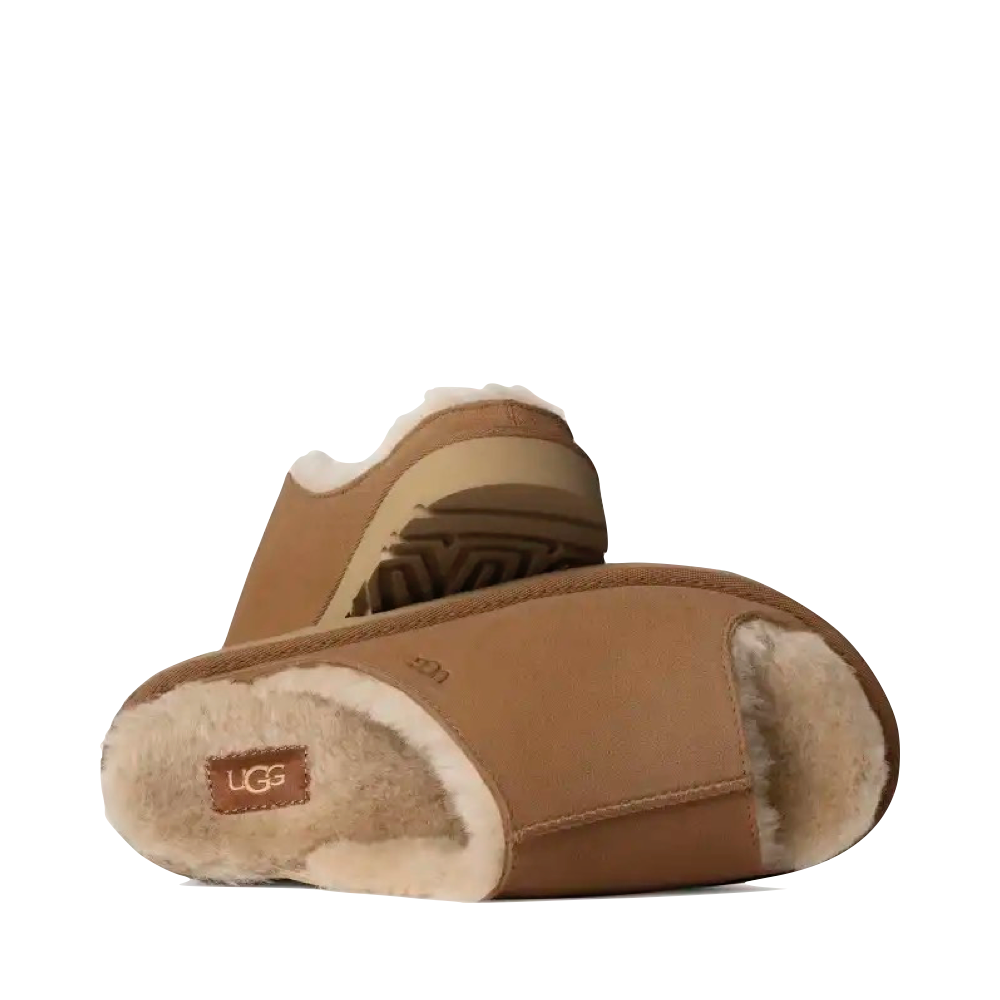 Top-down view of Ugg Greenport Slide for women.