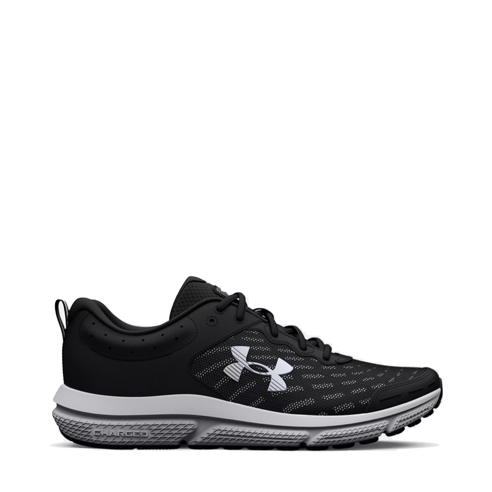 Side (right) view of Under Armour Charged Assert 10 Sneaker for men.