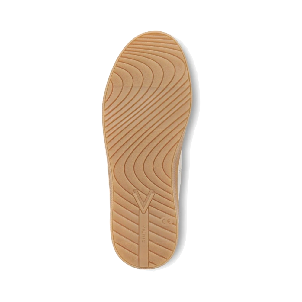 Bottom view of Vionic Beach Cobalt Slip On Sneaker for women.