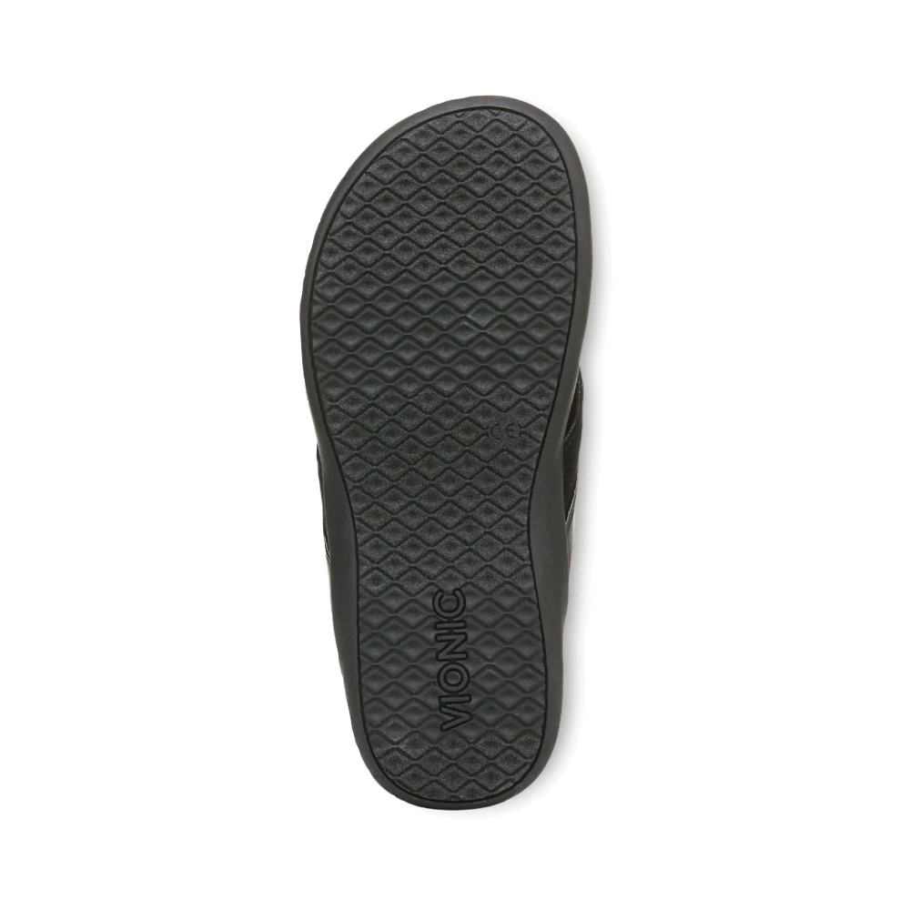 Bottom view of Vionic Shore Toe Post Flip Sandal for women.