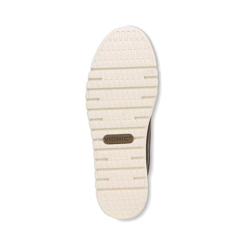 Bottom view of Vionic Uptown Slip On Leather Loafer for women.