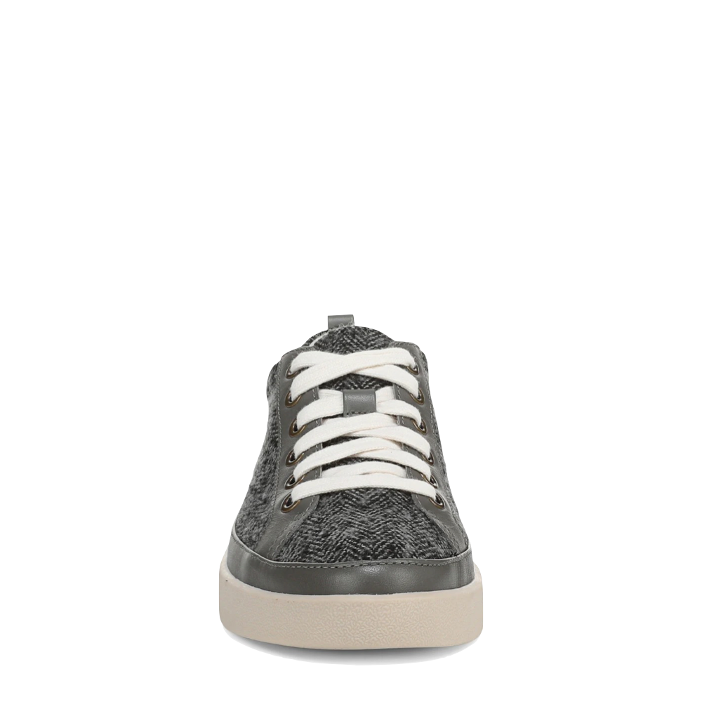 Front view of Vionic Winny Leather Tie Sneaker for women.
