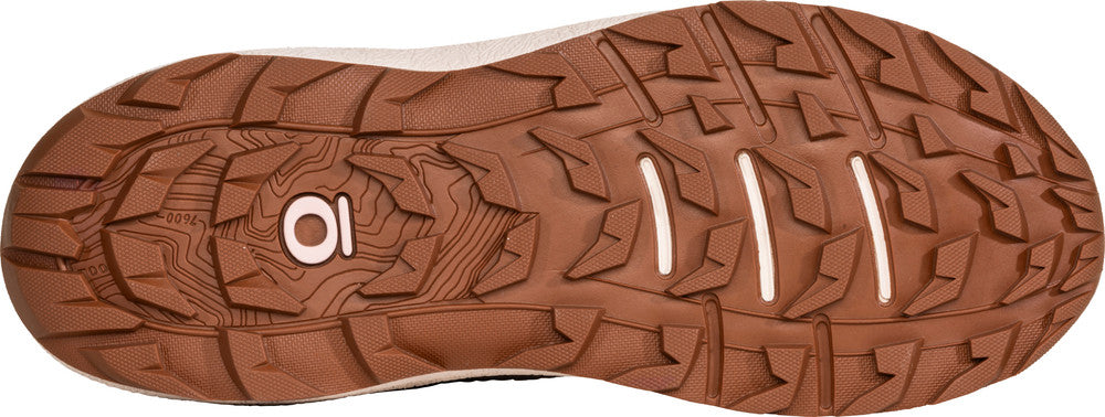 Oboz Women's Cottonwood Mid Waterproof Hiking Boots in Fig