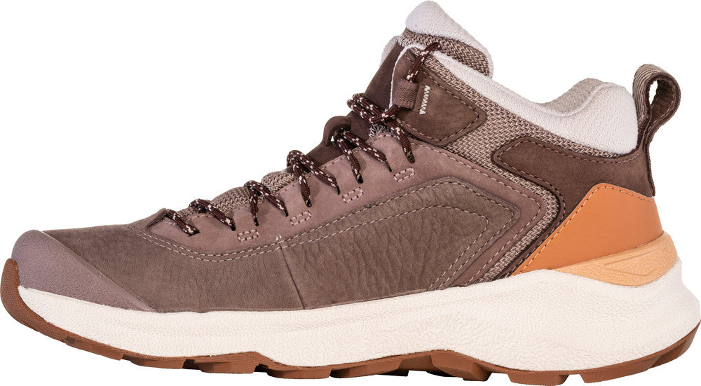 Oboz Women's Cottonwood Mid Waterproof Hiking Boots in Fig