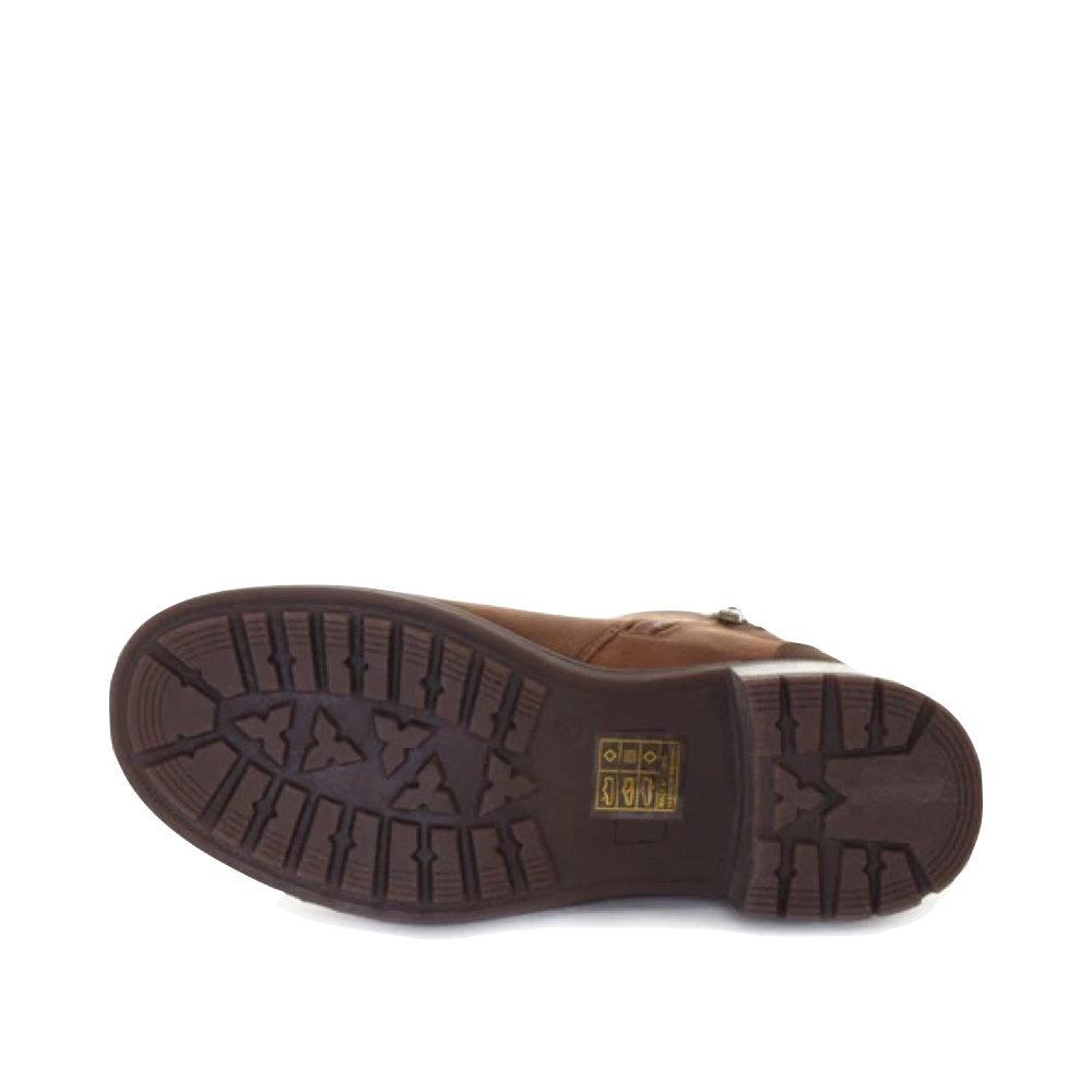 Bottom view of Wanderlust Tierney Heeled Waterproof Boot for women.